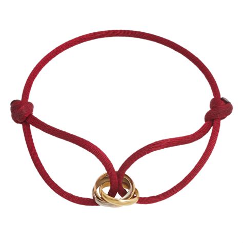 cartier trinity red bracelet|cartier trinity bracelet replacement.